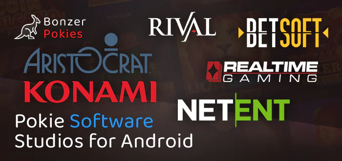 Popular Software providers of online slots for android