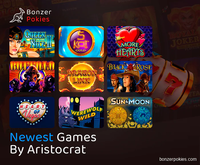 New Aristocrat pokies for Aussie users