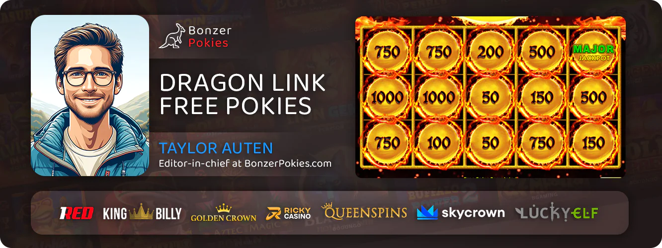 Australian online casinos with Dragon Link pokie