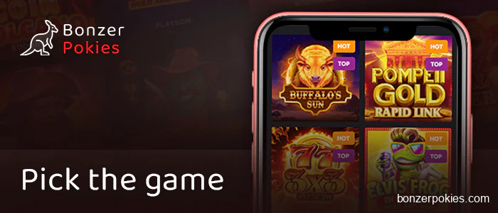 Choose an online pokies to play through iPhone