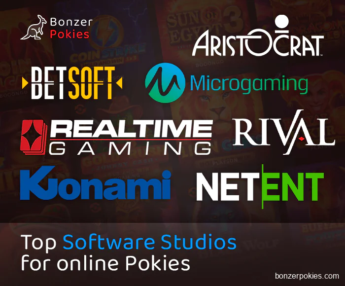 Best online casino software providers for players from Australia