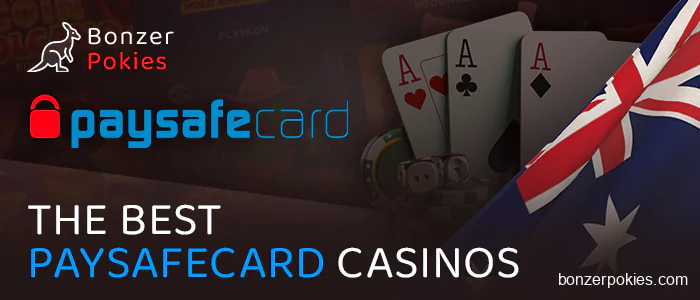 Australian online casinos with payment via PaySafeCard