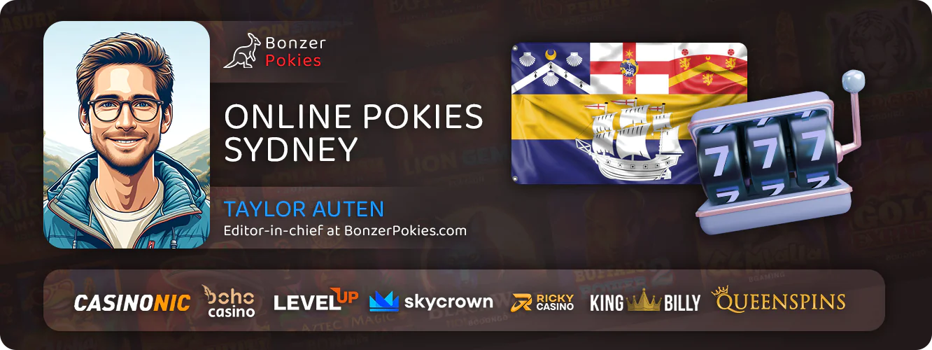 About online casino pokies for Sydney players