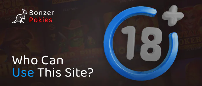 Who can access the bonzer pokies site