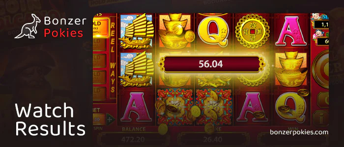 Get winnings in 88 Fortunes pokie