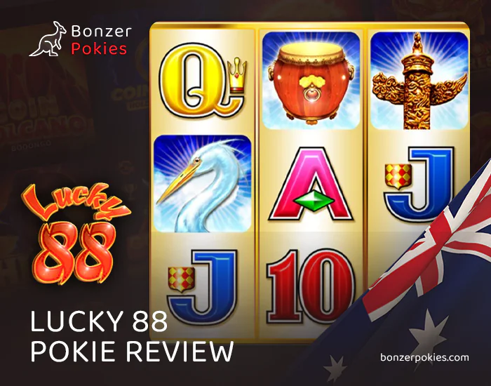 Play Lucky 88 online pokie in Australia