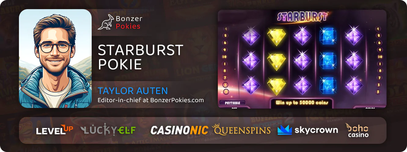 Starburst online pokie review at Australian casinos