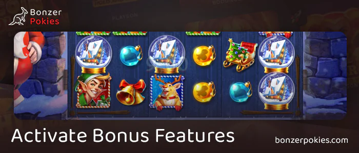 Catch 4 scatters and win the Gates of Santa bonus game