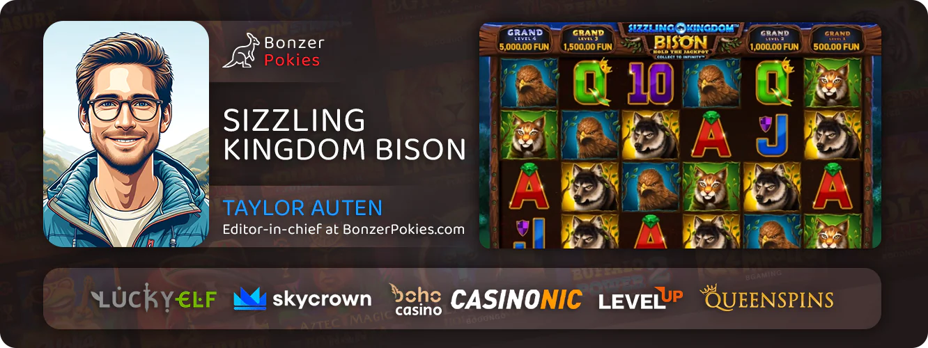 Detailed review of Sizzling Kingdom Bison pokie for Australian gamblers