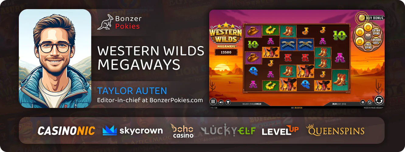 Review by a gambling expert about Western Wilds Megaways pokie