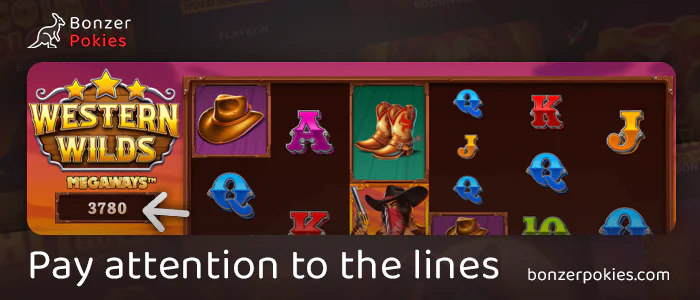 Play and consider the lines in the Western Wilds Megaways pokie