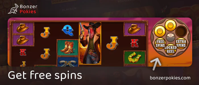 Get a free spin on successful plays at Western Wilds Megaways