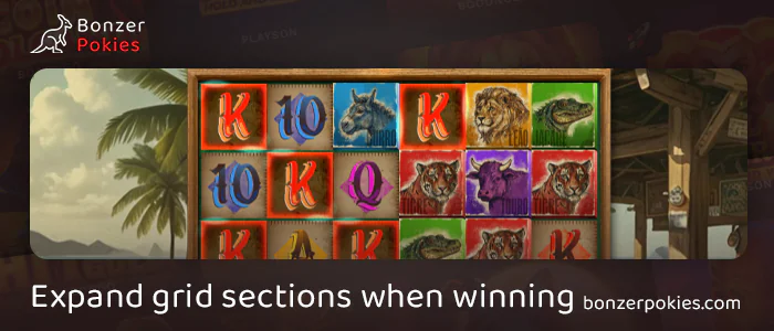 Expand the game grid in Animals Strike