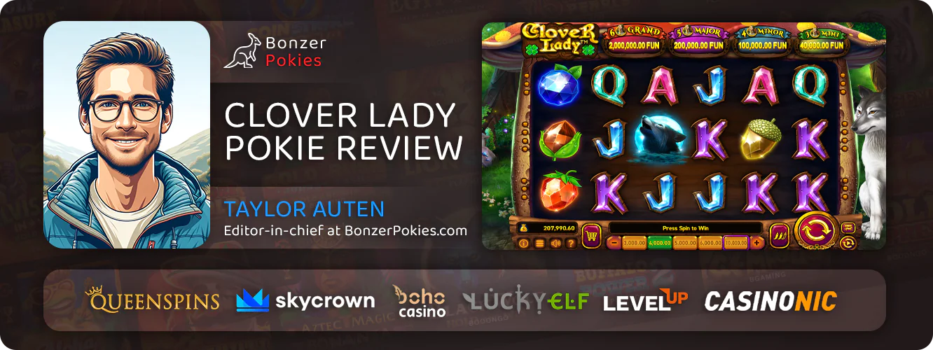 Expert opinion about online pokie Clover Lady Easter Edition