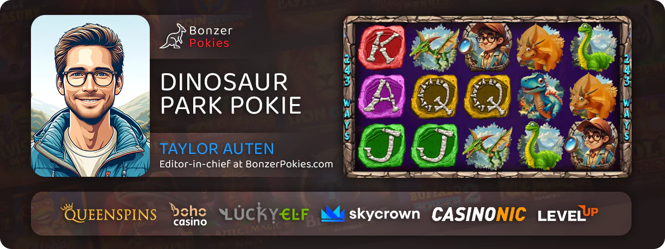 Review from an expert about online pokie Dinosaur Park