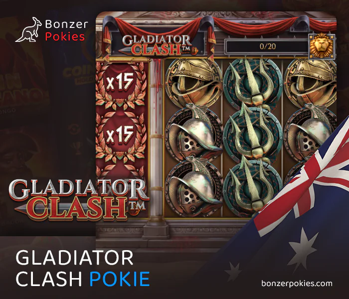Play online gladiator clash pokie in Australia