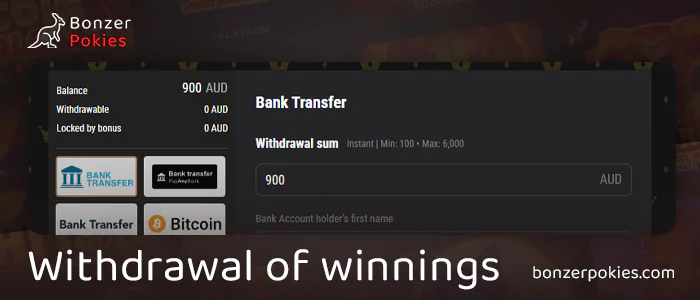 Make a winnings withdrawal after playing Larry the Leprechaun