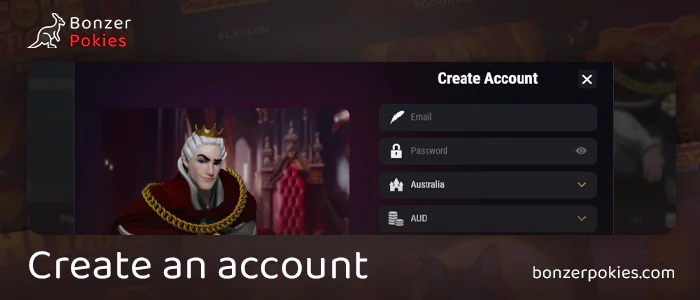 Create an account at an online casino to play Larry the Leprechaun for real money