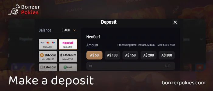 Fund your casino account before playing Larry the Leprechaun