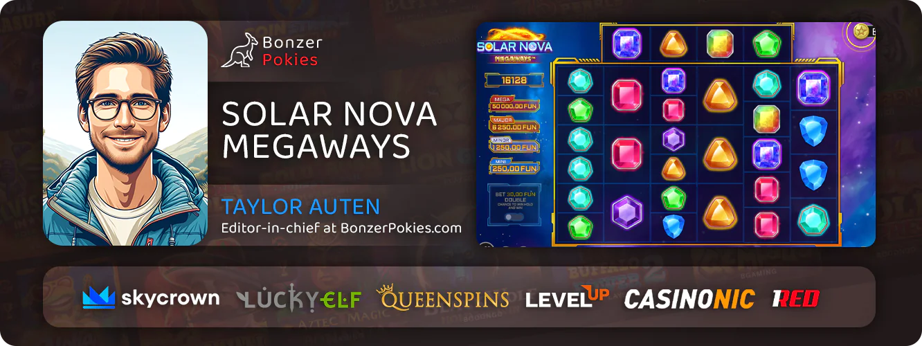 Check out the Solar Nova Megaways online pokie review