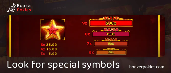 Catch the scatter symbols in 777 Stars Easter Edition pokie