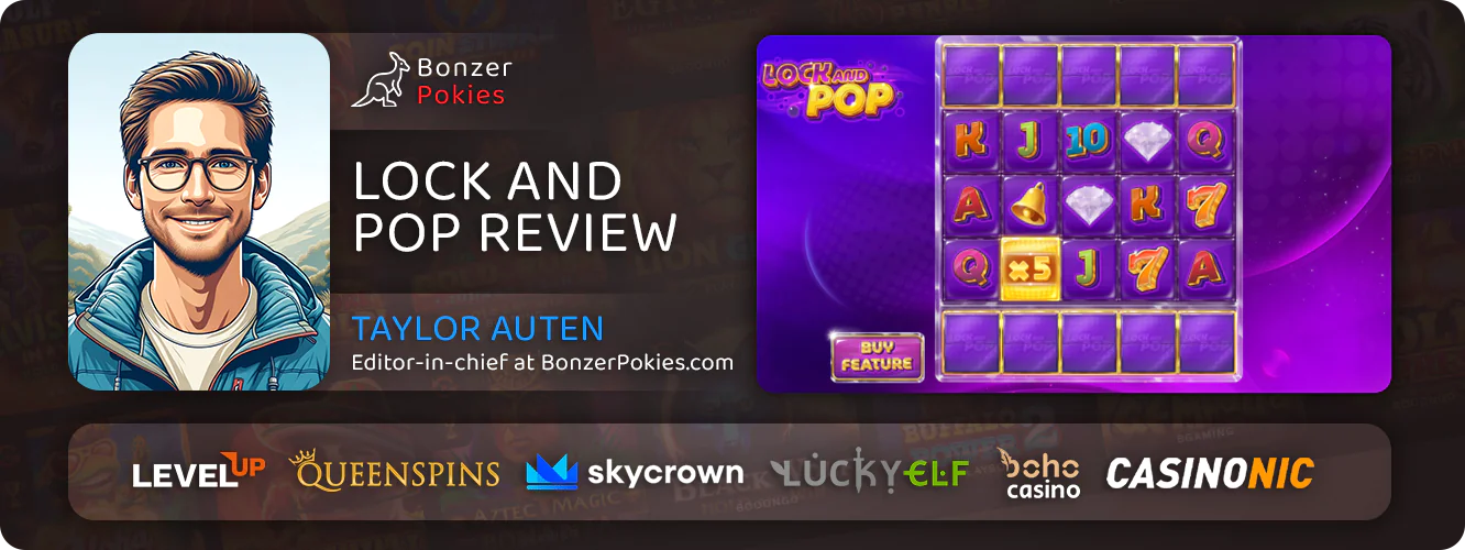 Lock and Pop online pokie review for Australian gamblers